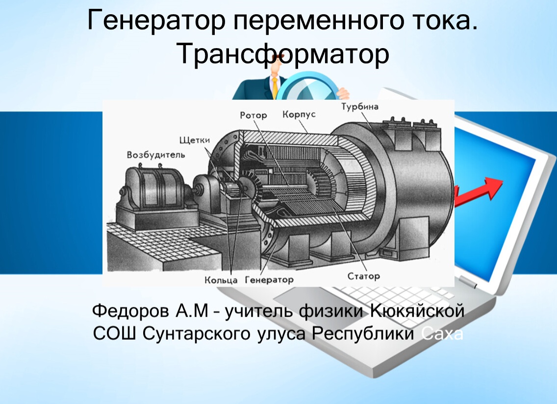 Генератор переменного тока. Трансформатор