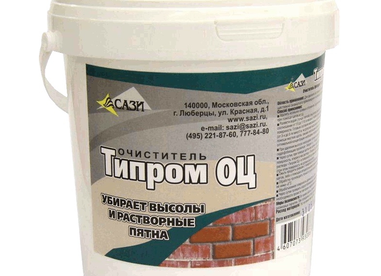 Способы очистки кирпича от раствора после кладки и других загрязнений
