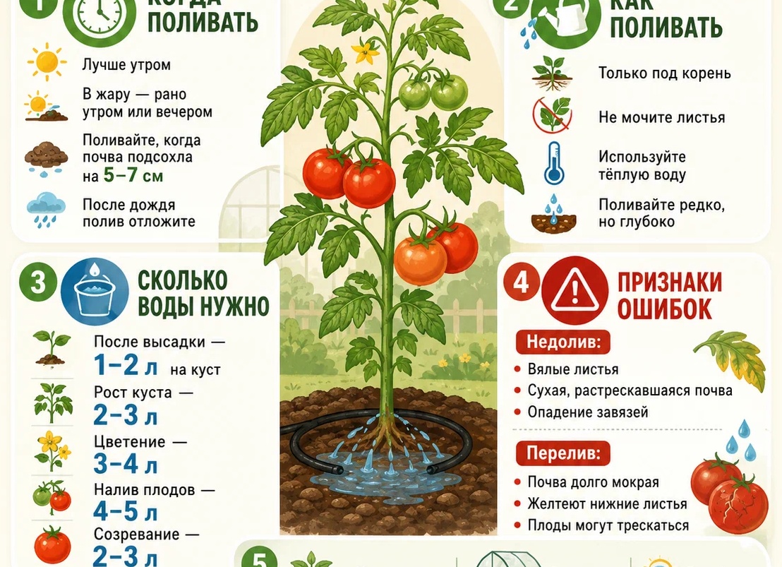 Как правильно поливать рассаду томатов на подоконнике. Как часто поливать рассаду помидоров на подоконнике.