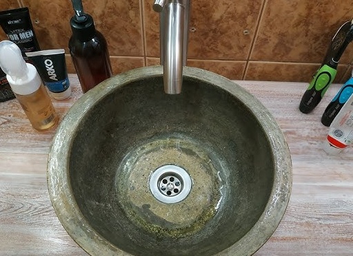 Раковина из бетона своими руками