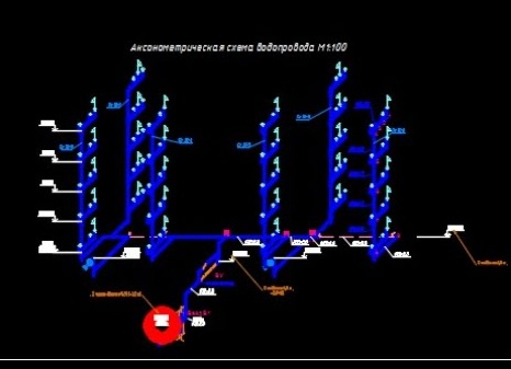 Аксонометрическая схема водопровода. Что такое аксонометрическая схема.