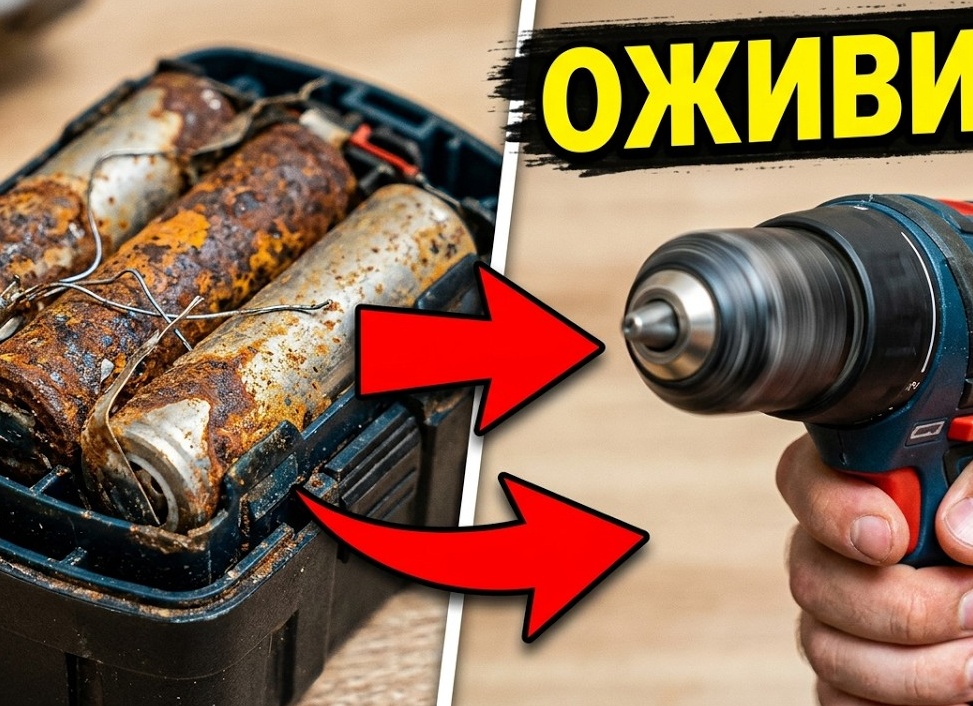 Как восстановить аккумулятор шуруповерта