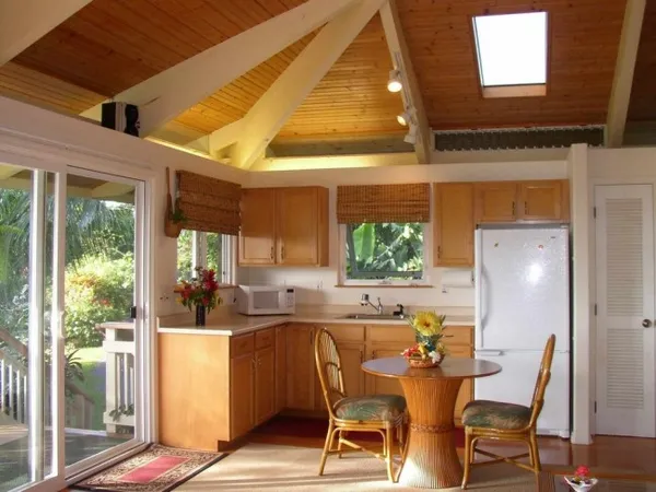 Летняя кухня на даче: практичные идеи обустройства. Как украсить кухню на даче. 24