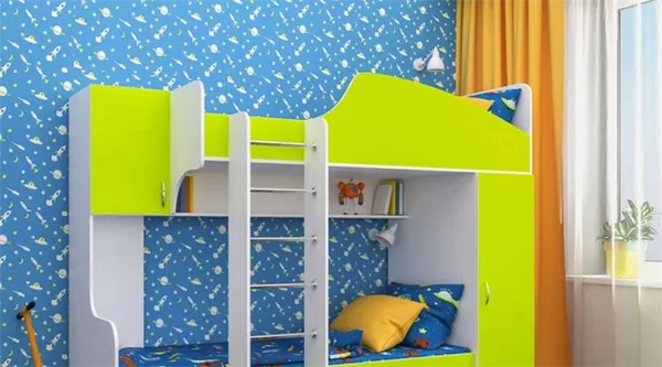 Как выбрать двухъярусную кровать для детей. Как выглядит двухэтажная кровать. 2