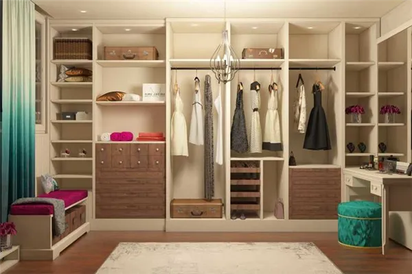 Маленькая гардеробная комната. Как оформить гардеробную комнату небольшого размера. 44