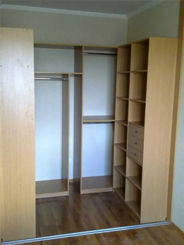 Маленькая гардеробная комната. Как оформить гардеробную комнату небольшого размера. 46