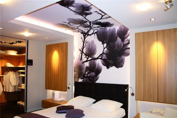 дизайн потолка в спальне 