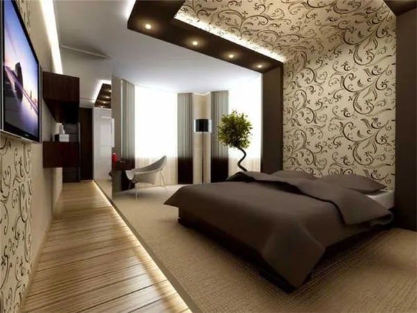 12 материалов для отделки потолка спальни. Как сделать потолок в спальне. 9