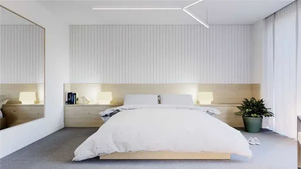 Дизайн спальни 2022 года: самые современные варианты отделки и мебели. Как оформить спальню в современном стиле. 40