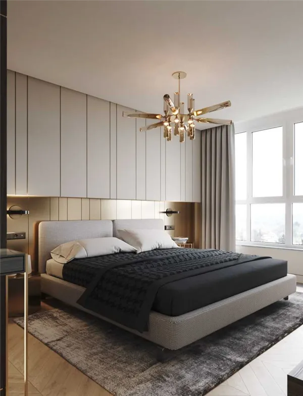 Дизайн спальни 2022 года: самые современные варианты отделки и мебели. Как оформить спальню в современном стиле. 17