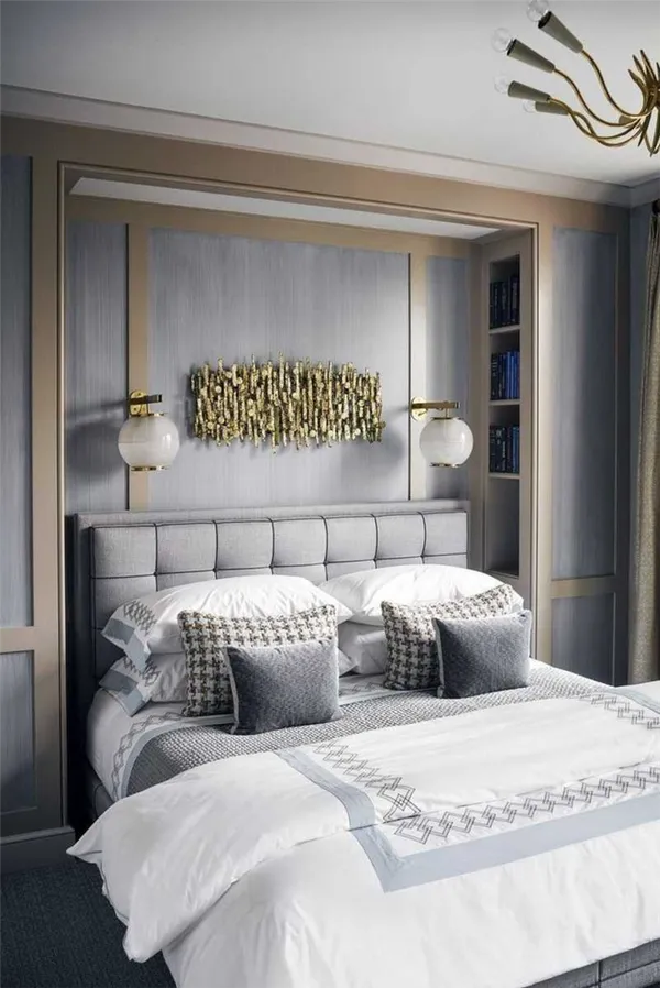 Дизайн спальни 2022 года: самые современные варианты отделки и мебели. Как оформить спальню в современном стиле. 33