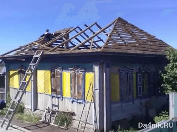 ремонт старого деревянного дома