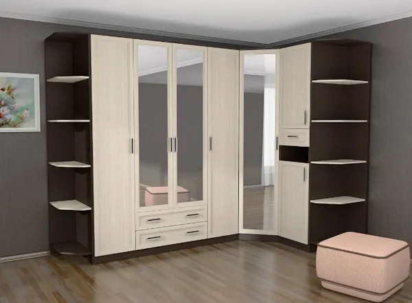 Стильные модели шкафов в спальню: лучшие идеи 2023 года. Какой шкаф выбрать в спальню. 3