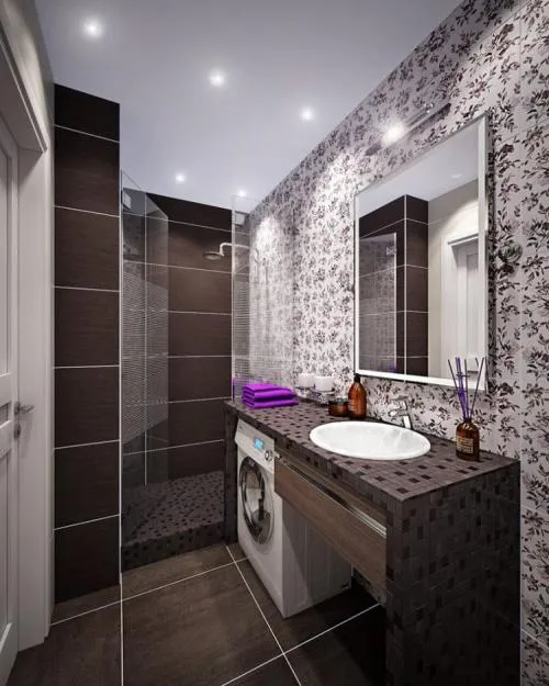 Дизайн ванной комнаты. Дизайн ванной — современные отделочные материалы, оборудование и сантехника для интерьера, освещение ванной комнаты. 95 фото дизайна ванных комнат в современном стиле