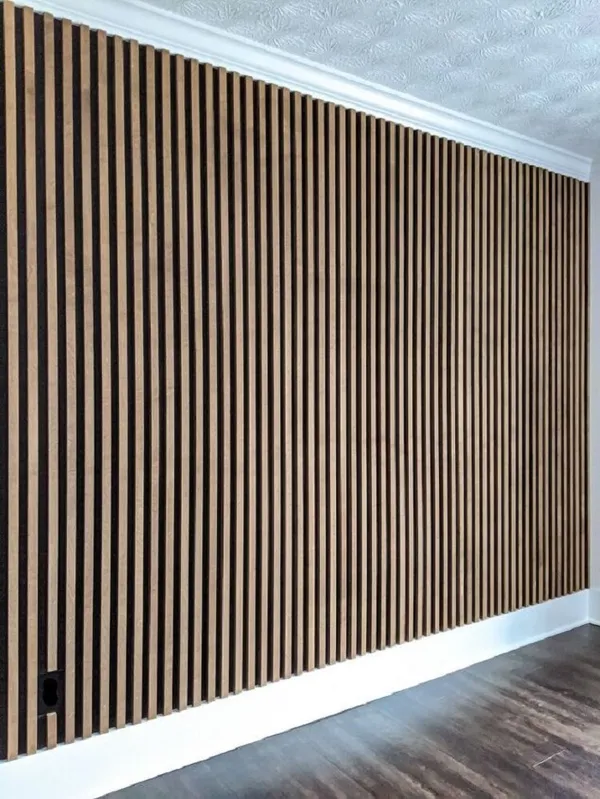 Декоративные рейки на стену в интерьере квартиры: что модно в 2022 году. Как сделать рейки на стену своими руками. 4