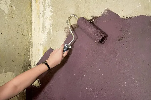 Краски для бетонных поверхностей: чем красить бетон. Как покрасить бетонную стену. 2