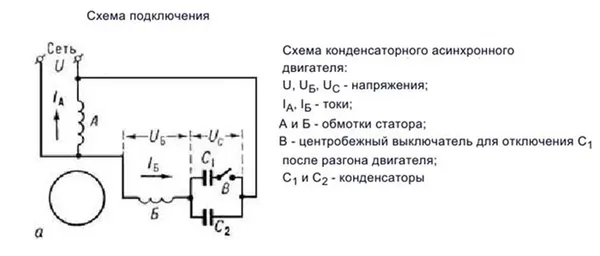 Расчет емкости конденсатора для трехфазного двигателя. Как рассчитать пусковой конденсатор. 3