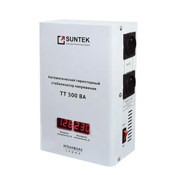 стабилизатор напряжения SUNTEK HiTech&GAS ТТ 500 ВА (0.5 кВт) 