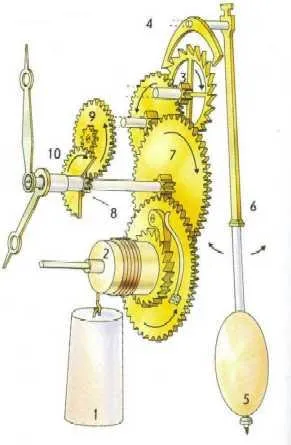 Разнообразие маятниковых часов 16