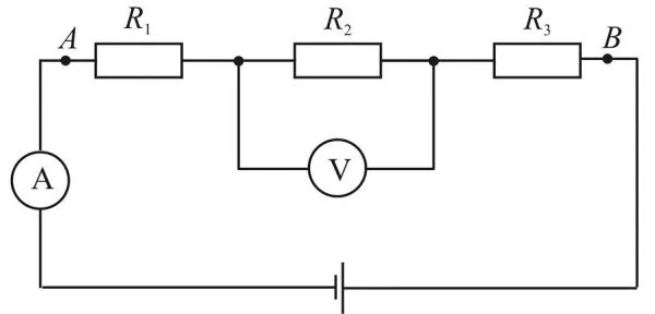 Подключение добавочного сопротивления (резисторов) на схеме для увеличения точности вольтметра