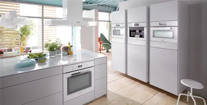 Белая бытовая техника Miele