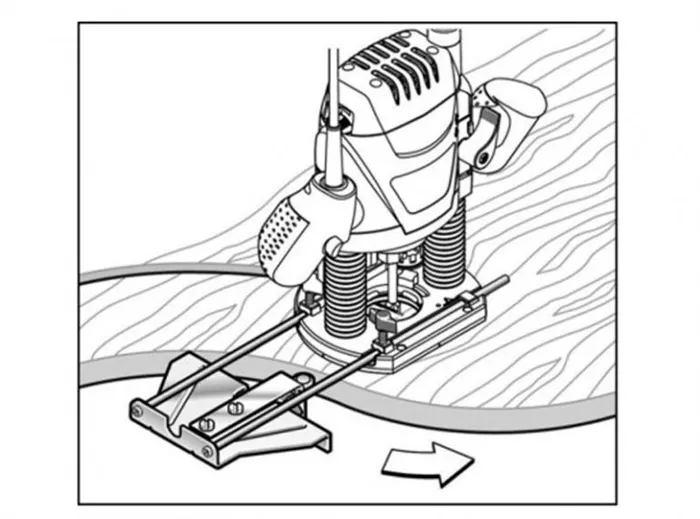 Принципы работы ручного фрезера 4