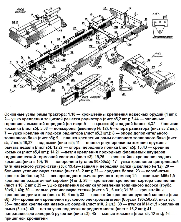 Изготовление мини-трактора своими руками 3