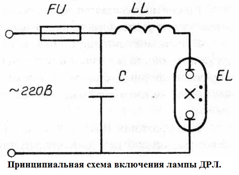 Лампа ДРЛ 125,250,400,700 расшифровка и технические характеристики 2