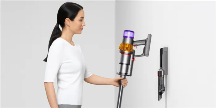 Dyson всасывает шерсть