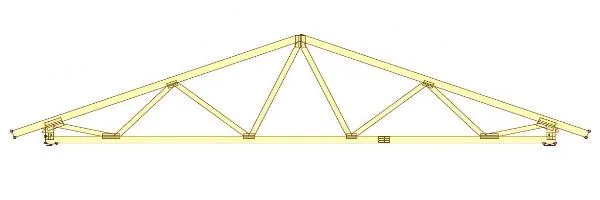 Как выбрать схему стропильной фермы 3
