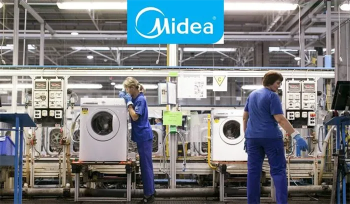 завод стиралок Midea