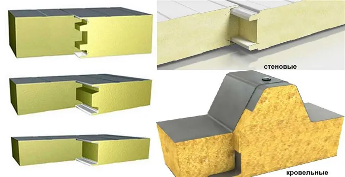 Стеновые сэндвич панели: размеры, характеристики, технология монтажа