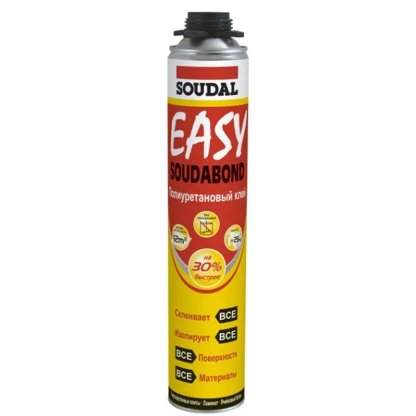 Клей полиуретановый Soudal Soudabond Easy Gun